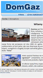 Mobile Screenshot of domgaz.waw.pl