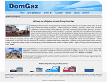 Tablet Screenshot of domgaz.waw.pl